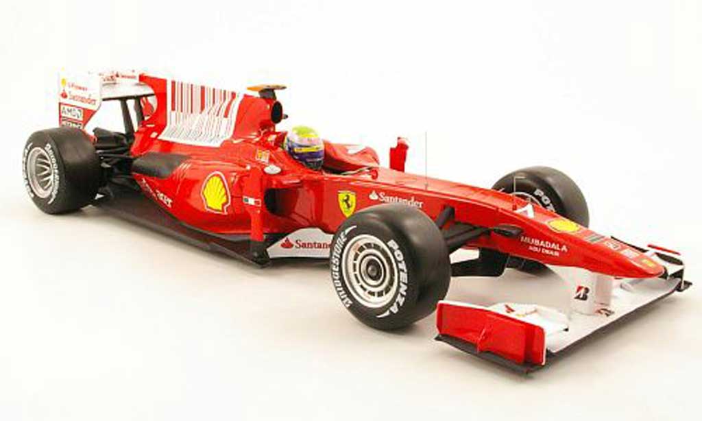Ferrari F1 F2010 1/18 Hot Wheels F2010 f10 no.7 santander gp bahrain 2010 modelauto