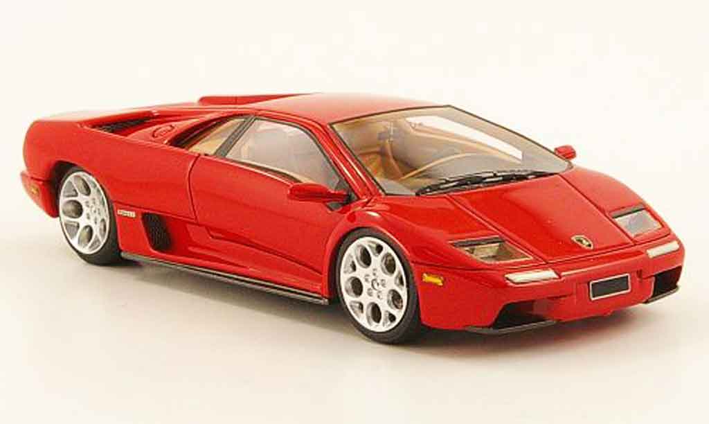 Lamborghini Diablo 6.0 1/43 Look Smart 6.0 rood 2001 modelauto