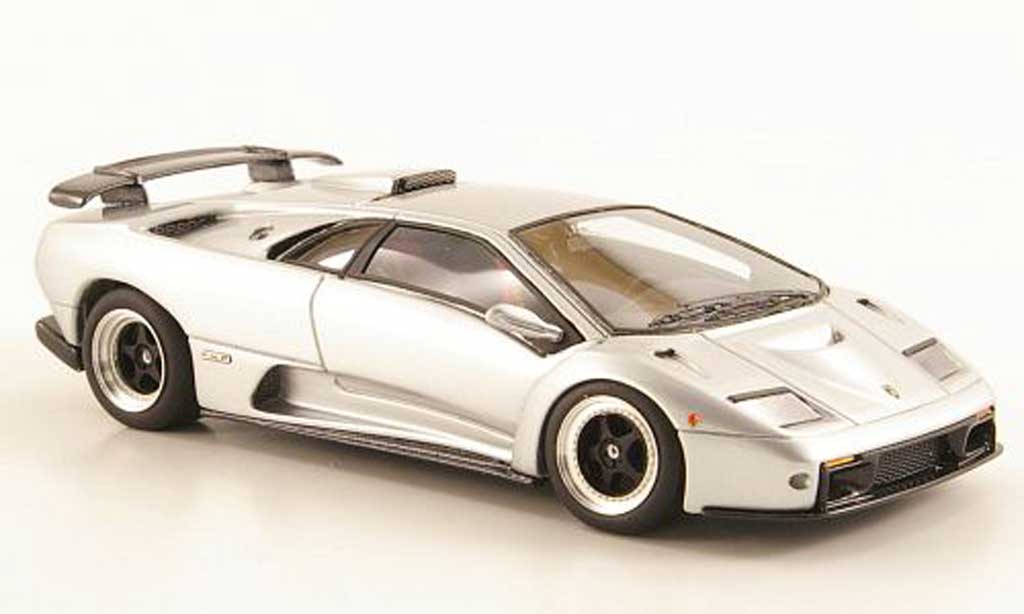 Lamborghini Diablo GT 1/43 Look Smart GT grijs Auto Salon Genf modelauto