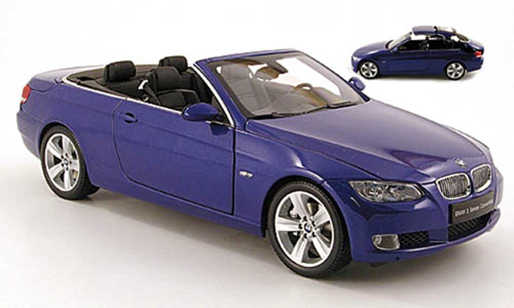 Bmw 335 1/18 Kyosho i cabriolet (e93) blauw modelauto