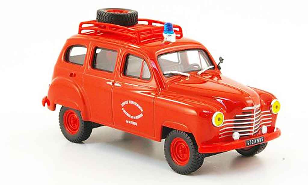 Renault Colorale 1/43 IXO 4x4 brandweer modelauto