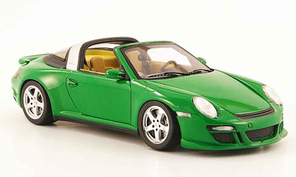 Ruf Greenster 1/43 Spark eRoadster grun 2009 modelauto
