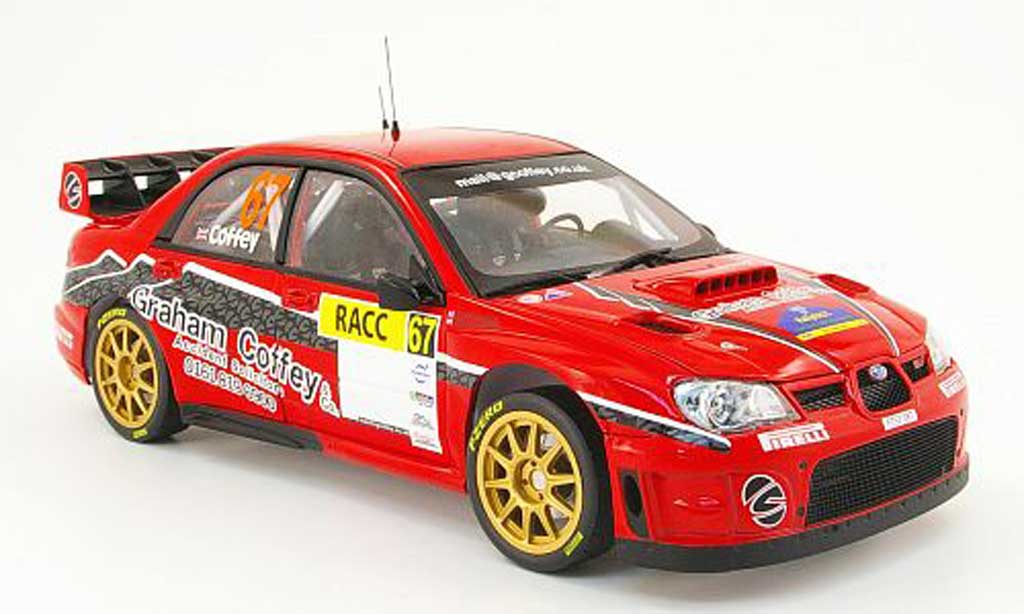 Subaru Impreza WRC 1/18 Sun Star WRC 07 no.67 racc rallye catalunya 2009 modelauto