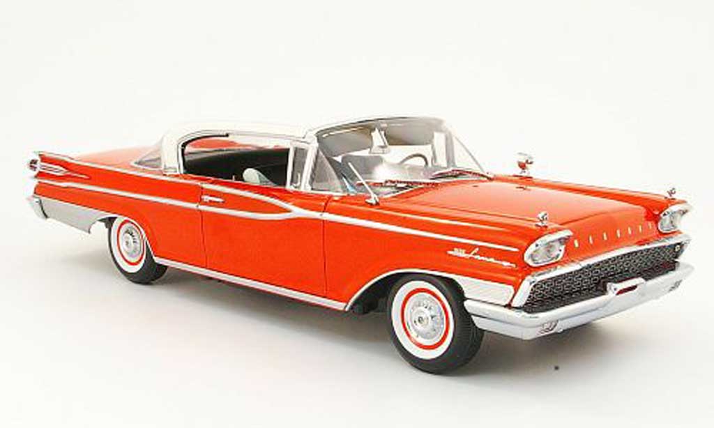 Mercury Parklane 1/18 Sun Star hardtop rood/wit 1959 modelauto