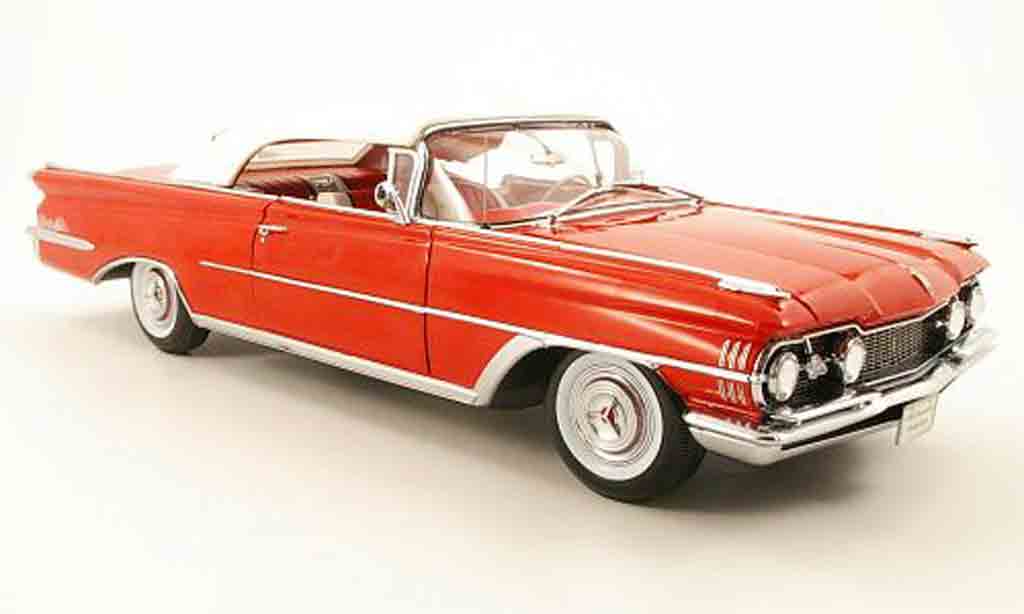 Oldsmobile 98 1/18 Sun Star cabriolet rood/wit toit fermees verdeck 1959 modelauto