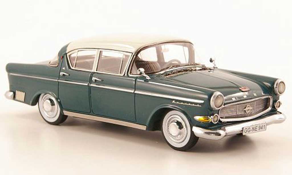 Opel Capitaine 1/43 Neo (P2.5) 2.5L groen/wit modelauto