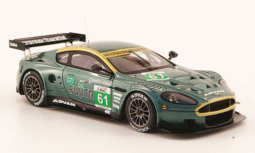 Aston Martin DBR9 1/43 Ebbro akasaka no.61 fujita asian lms okoyama 2009 modelauto