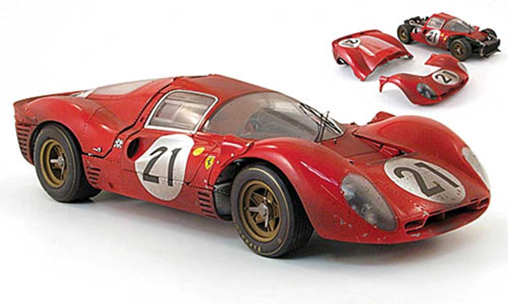 Ferrari 330 P4 1/18 GMP P4 no.21 scarfiotti/parkes 24h le mans 1967 modelauto