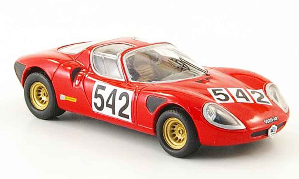 Alfa Romeo 33.2 1968 1/43 M4 1968 stradale no.542 p.laureati cappo caroodti modelauto