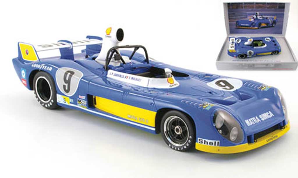 Simca Matra 1/18 Kyosho ms670b no.9 jabouille/migault 24h le mans 1974 modelauto