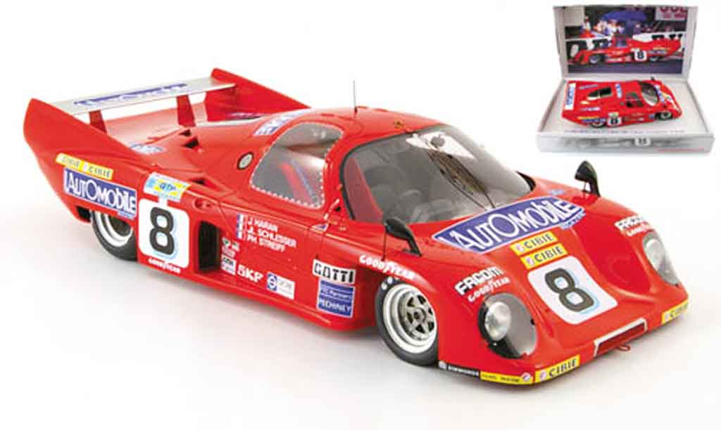 Rondeau M379C 1/18 Spark no.8 schlesser/harran/streiff 24h le mans 1981 modelauto