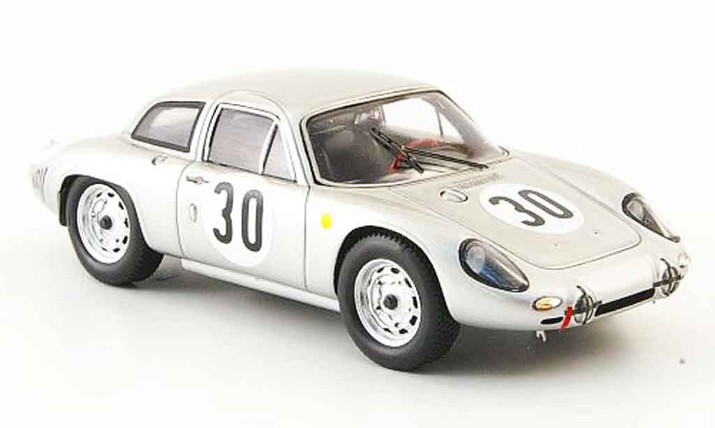 Porsche 2000 GS 1/43 Spark No.30 Schiller Pon 24h Le Mans 1963 modelauto