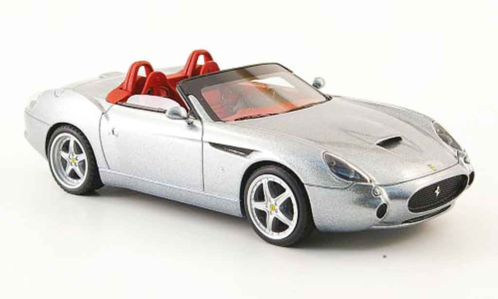 Ferrari 575 GTZ 1/43 Look Smart GTZ barchetta grijs modelauto