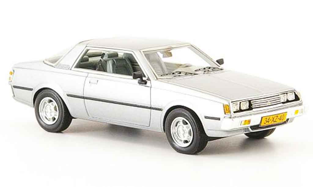 Mitsubishi Sapporo 1/43 Neo MK1 grijs metallic 1982 modelauto