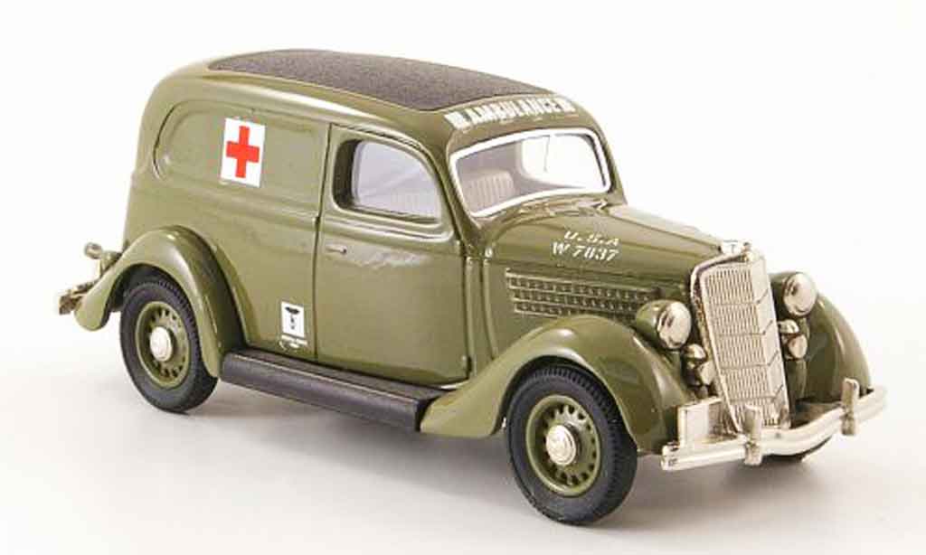 Ford 35 Type 1/43 Rextoys 48 US Medical Corps Ambulance 1935 modelauto
