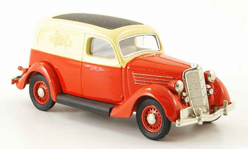 Ford 35 Type 1/43 Rextoys 48 Nestl? rood beige 1935 modelauto