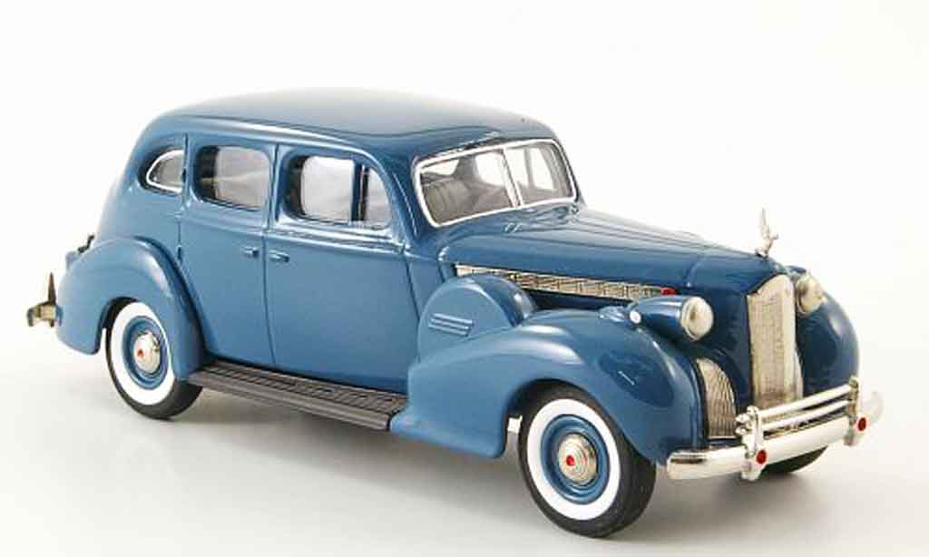Packard Super 8 1/43 Rextoys Sedan blauw 1940 modelauto