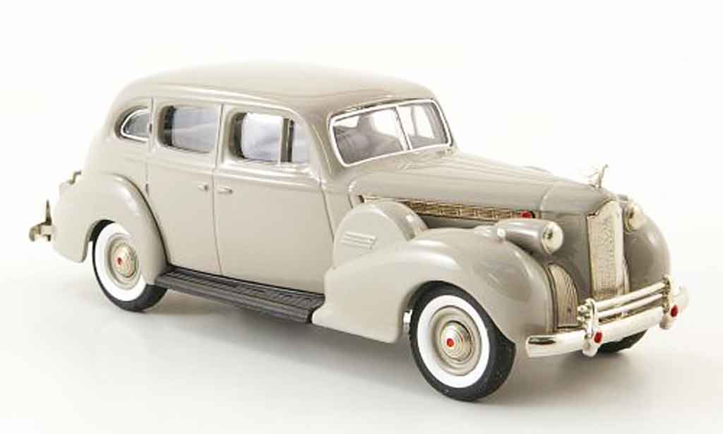 Packard Super 8 1/43 Rextoys Sedan grijs 1940 modelauto