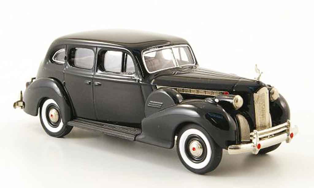 Packard Super 8 1/43 Rextoys Sedan zwart 1940 modelauto