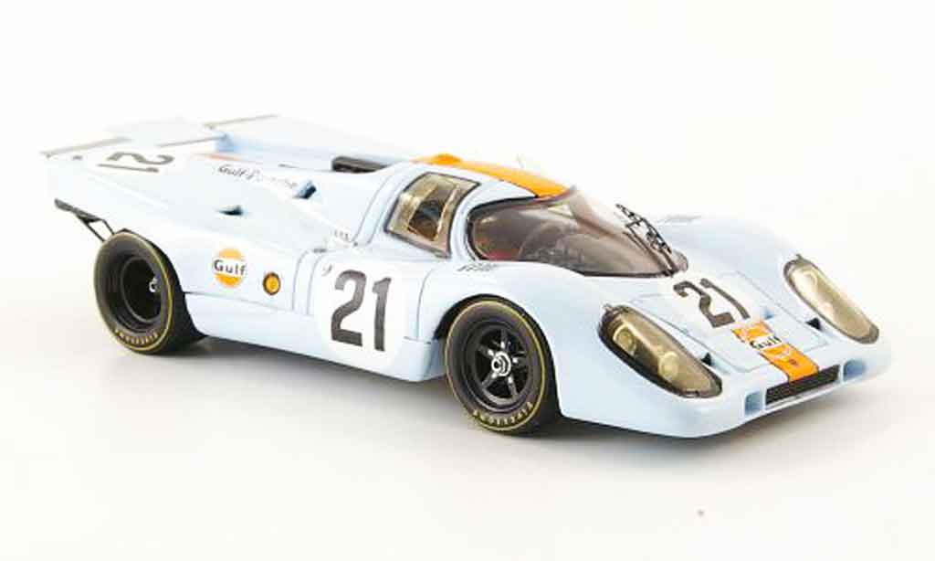 Porsche 917 1970 1/43 Spark 1970 No.21 Gulf 24h Le Mans modelauto