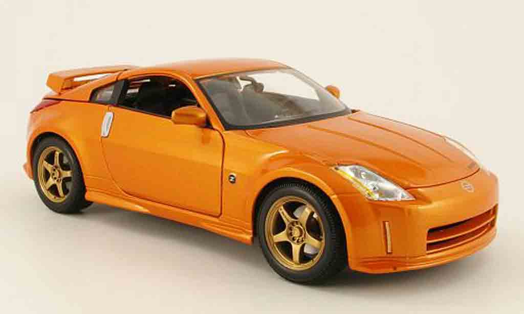 Nissan 350Z 1/18 Maisto nismo s-tune oranje modelauto