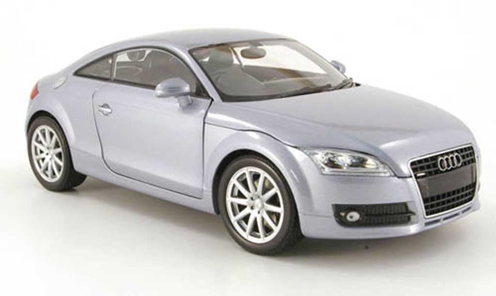 Audi TT coupe 1/18 Minichamps coupe rhd blauw clair metallized 2006 modelauto