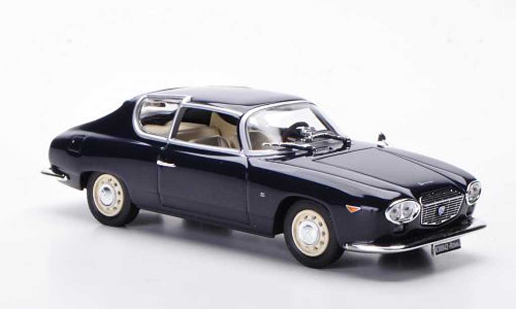 Lancia Flavia 1/43 Norev Sport Zagato blauw 1962 modelauto