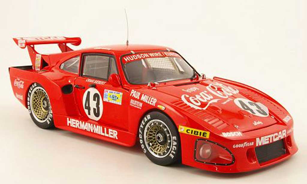 Porsche 935 1981 1/18 TrueScale Miniatures 1981 k3 no.43 coca cola 24h le mans akin/miller/siebert modelauto