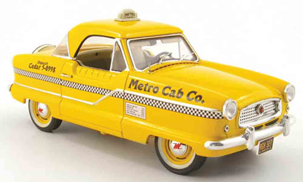 Metropolitan 1500 1/18 Highway 61 metro cab taxi 1959 modelauto