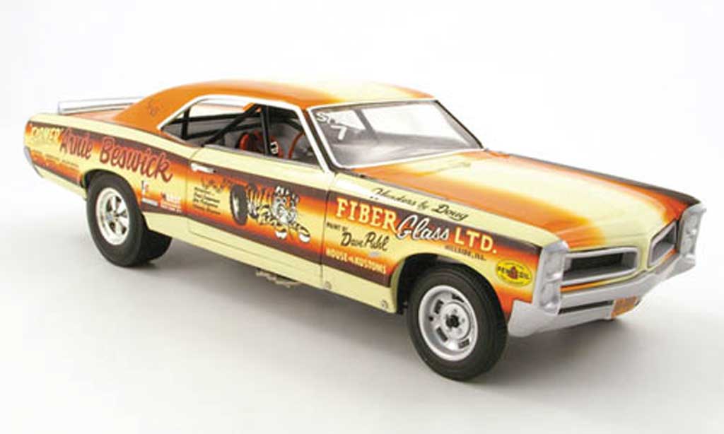 Pontiac GTO 1/18 Highway 61 drag car arnie beswick modelauto