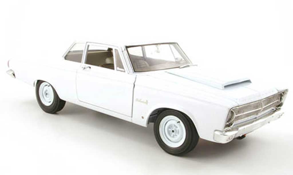 Plymouth Belvedere 1/18 Highway 61 wit 1965 modelauto