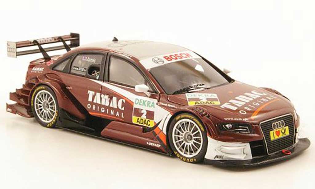 Audi A4 DTM 1/43 Spark DTM No.2 Tabac Original Saison 2010 modelauto