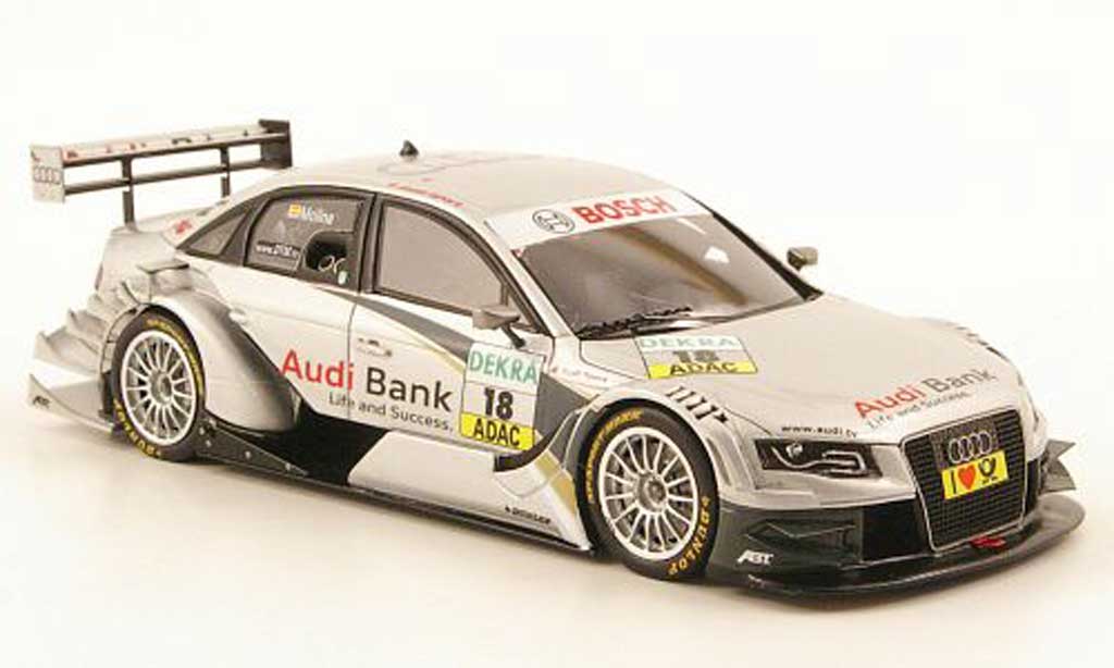 Audi A4 DTM 1/43 Spark DTM No.18 Bank DTM Saison 2010 modelauto