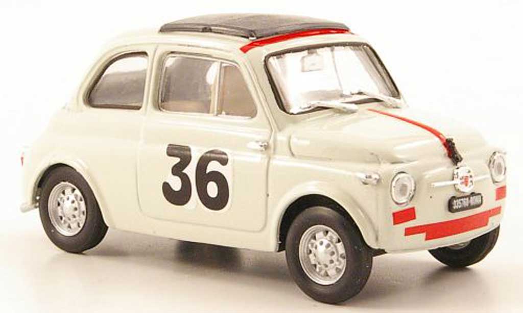 Fiat 500 1/43 Brumm Nuova No.36 I.Giunti Vallelunga 1965 modelauto