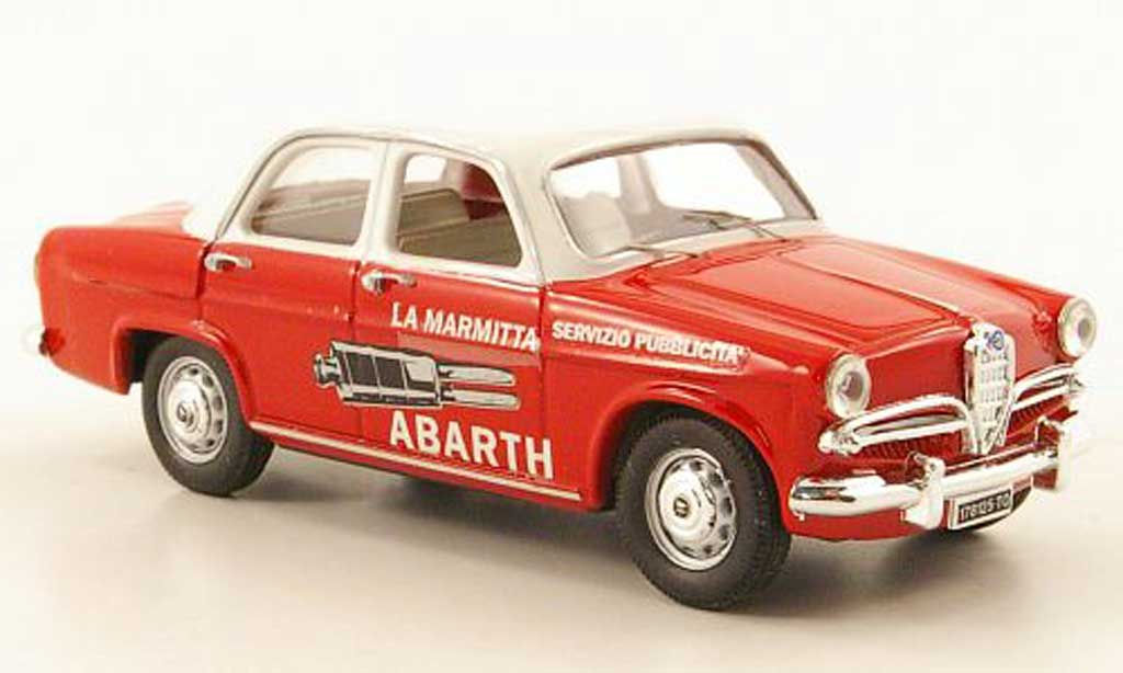 Alfa Romeo Giulietta 1/43 Rio Abarth Servizio Pubblicita 1957 modelauto