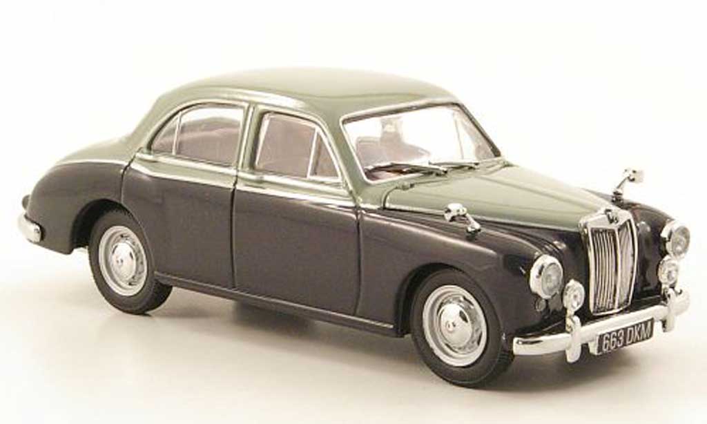 MG ZB 1/43 Oxford Variotone grijs/grijs modelauto