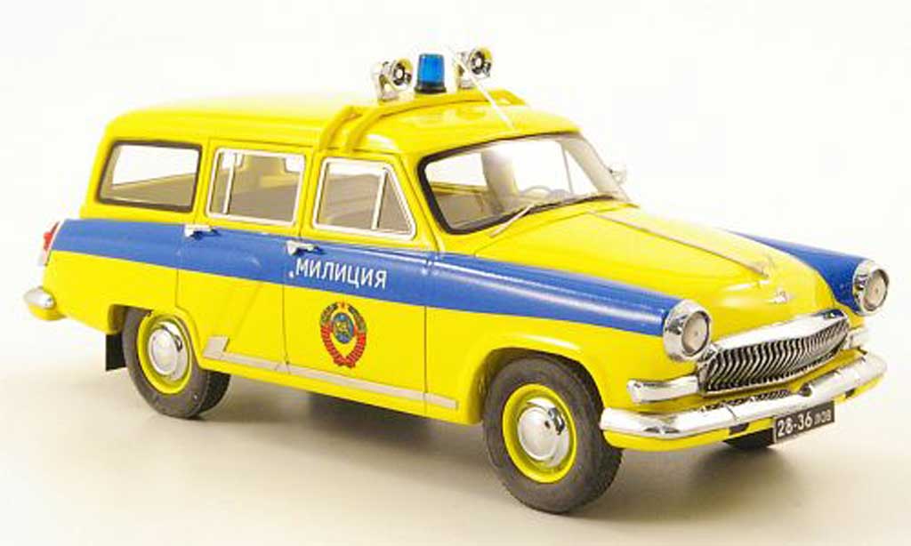 Gaz M22 1/43 Neo GAI Milicija Politie UdSSR 1970 modelauto
