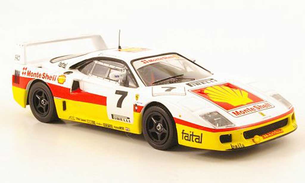 Ferrari F40 Competizione 1/43 IXO Competizione No.7 Monte S Supercar GT modelauto