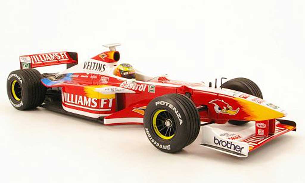 Ford F1 1/18 Minichamps williams fw21 no.6 showcar 1999 r.schumacher modelauto
