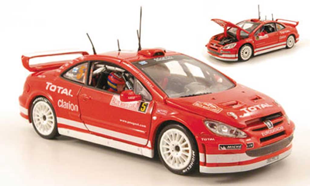 Peugeot 307 WRC 1/43 Vitesse WRC No.5 Total Rally Monte Carlo 2004 modelauto