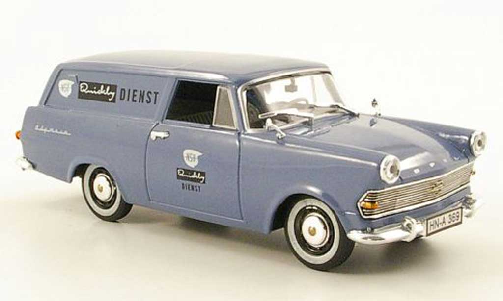 Opel Rekord 1/43 Starline P2 Caravan NSU Quickly Dienst 1960 modelauto