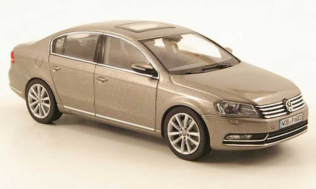 Volkswagen Passat 1/43 Schuco (B7) grijs 2010 modelauto