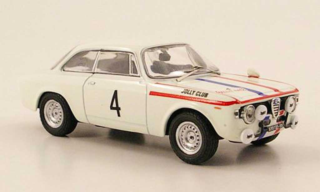 Alfa Romeo Giulia 1600 GTA 1/43 M4 1600 GTA No.4 Jolly Club Europameisterschaft 1967 modelauto