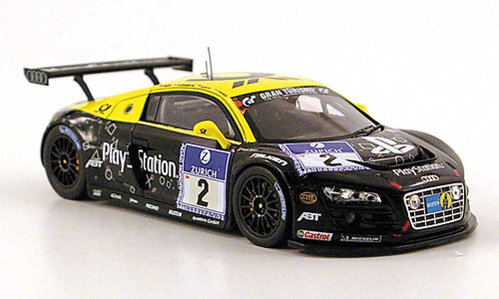 Audi R8 LMS 1/43 Spark LMS No.2 PlayStation 24h Nurburgring 2010 modelauto