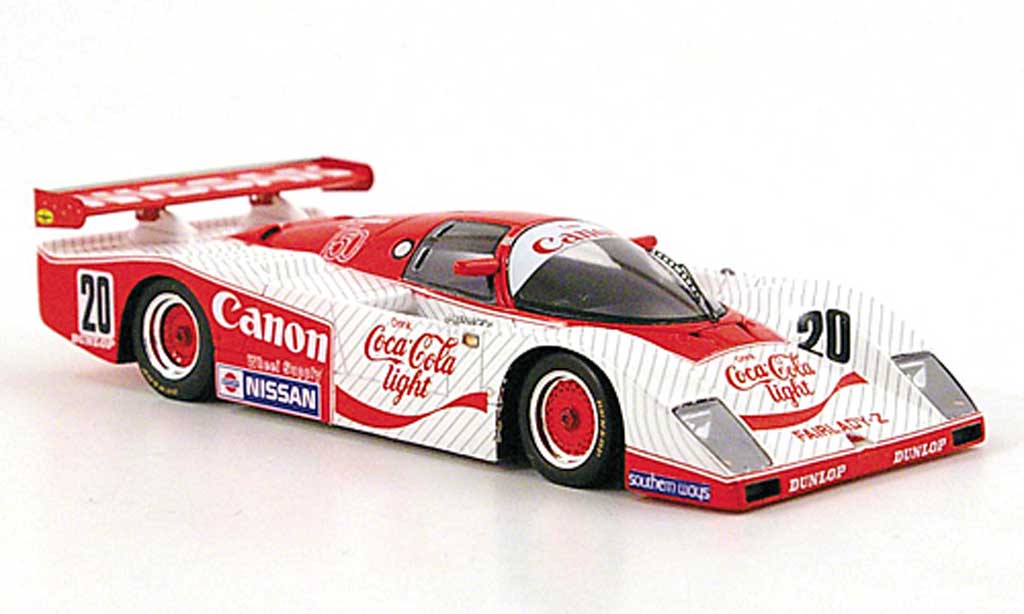 Nissan LM03C 1/43 TrueScale Miniatures Fairlady Gr.C No.20 Coca-Cola Light JSPC 1984 modelauto