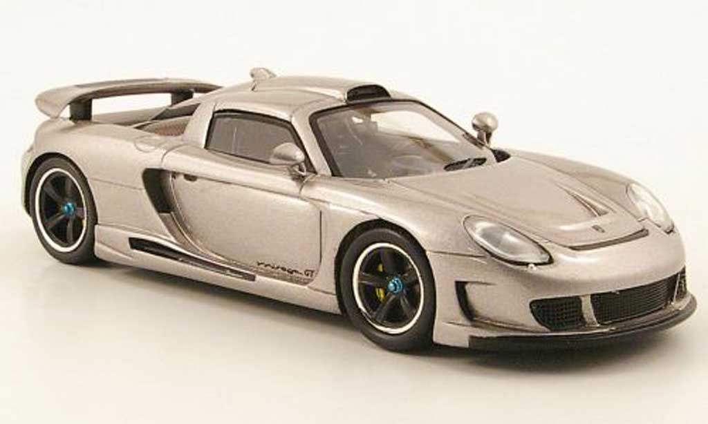 Gemballa Mirage GT 1/43 Spark GT grijs modelauto