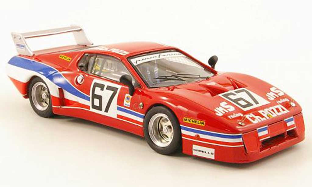 Ferrari 512 BB LM 1/43 Best BB LM No.67 JMS Racing 24h Daytona 1979 modelauto