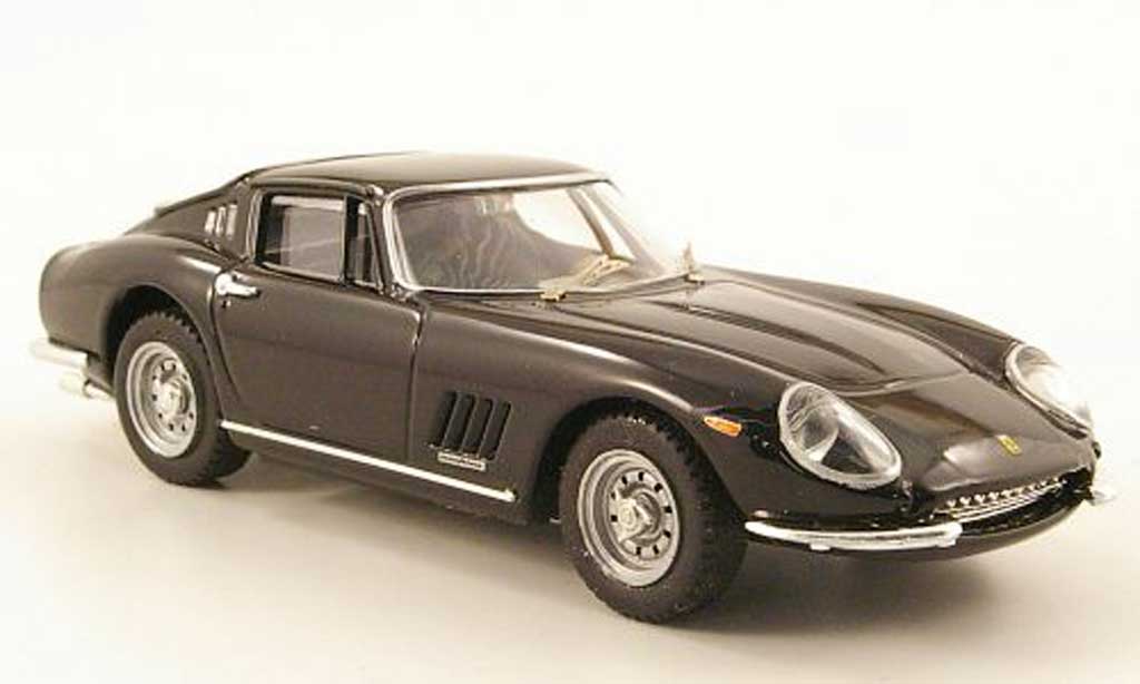 Ferrari 275 1968 1/43 Best 1968 GTB/4 zwart Autosalon Paris modelauto