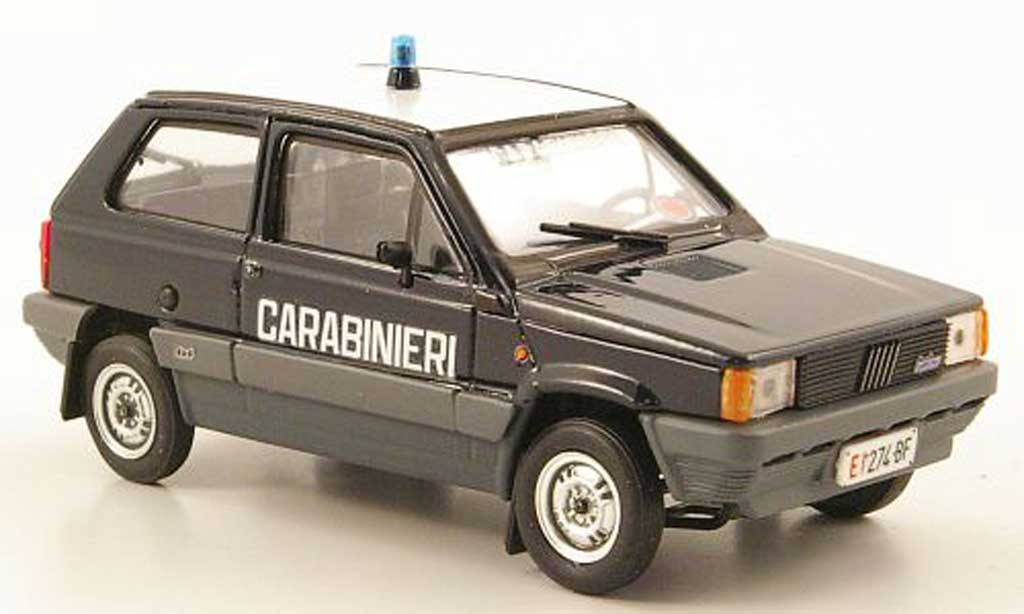 Fiat Panda 1/43 Brumm 4x4 Carabinieri Politie Italien 1983 modelauto