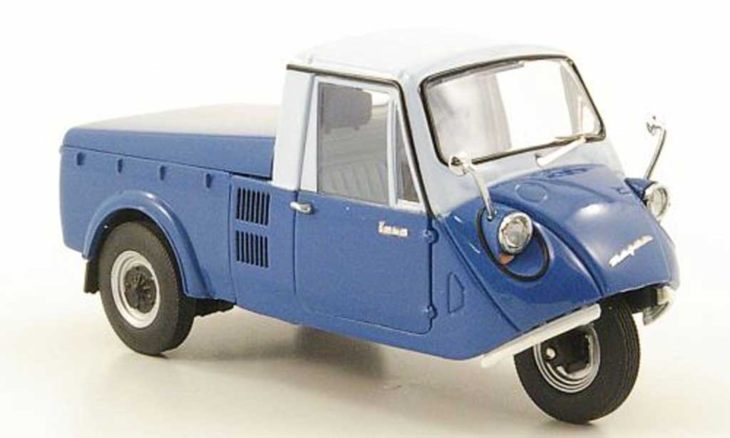 Mazda K360 1/43 Ebbro blauw/grijs 1962 modelauto